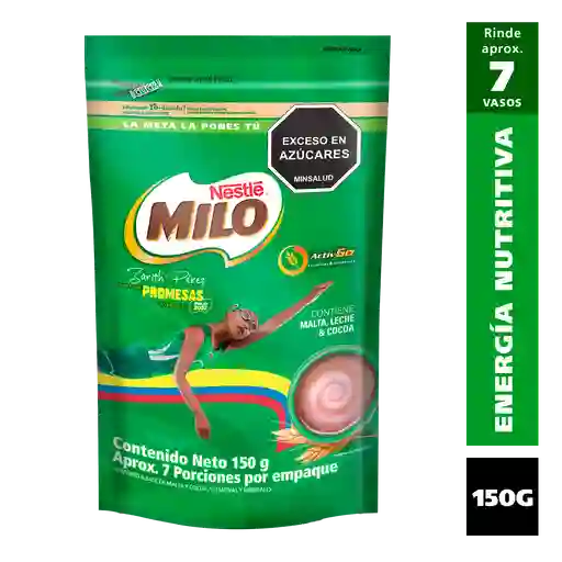 Bebida achocolatada con malta MILO ACTIV-GOx 150g