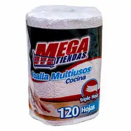 Megatiendas Toalla Multiusos Cocinax 120 Hojas