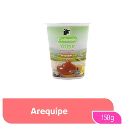 Yogur Entero Arequipe Con Pasas Colanta Vaso X 150 g