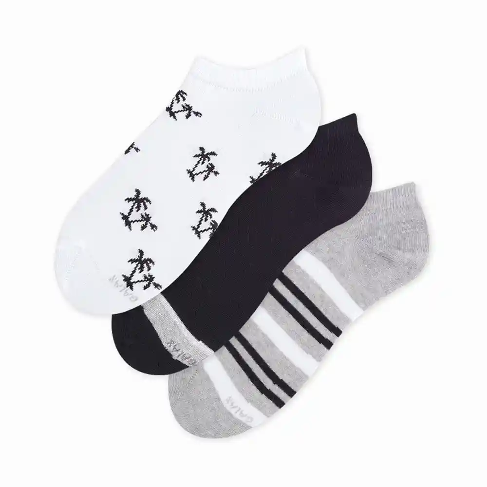 Media Corta Elaborada Con Algodón Kids Femenino Katian Kd X5 Gef