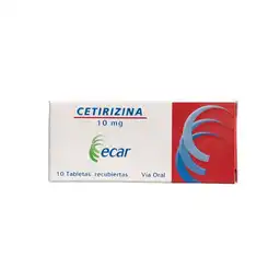 Ecar Cetirizina (10 mg)