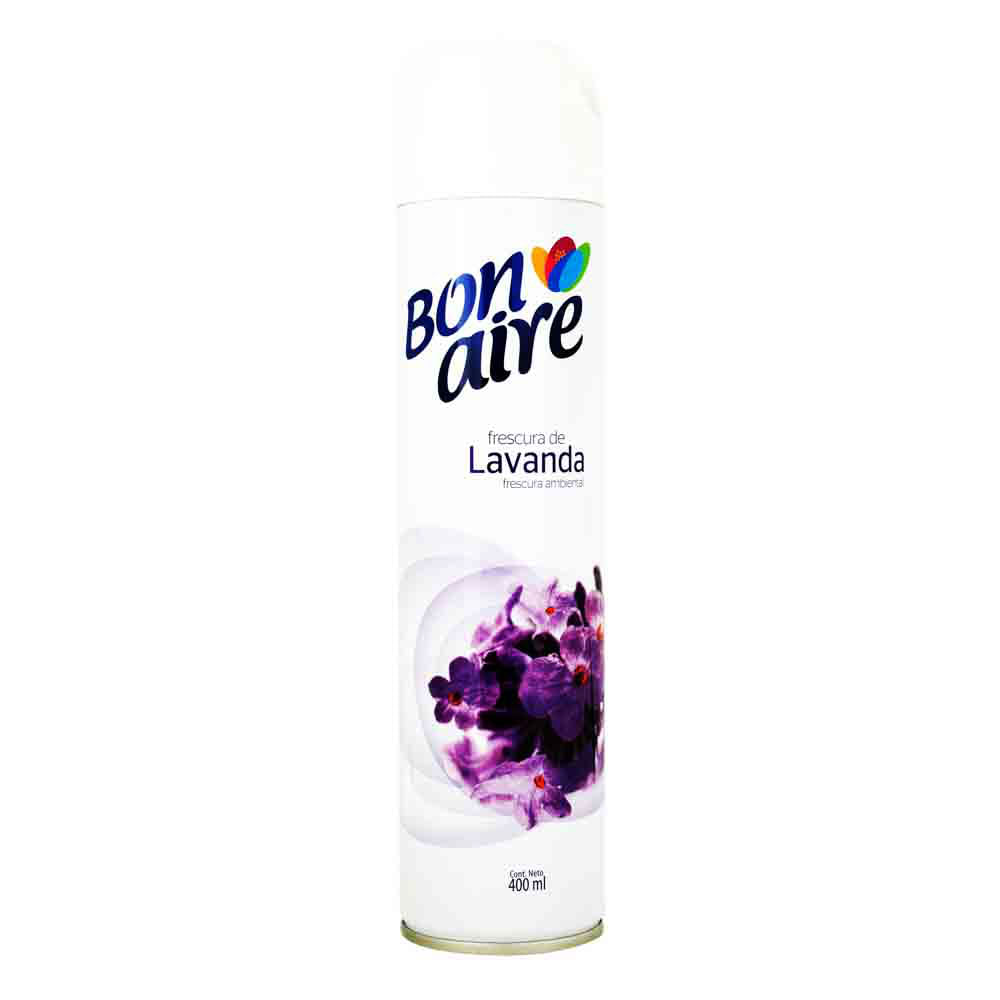 Bonaire Ambientador Aroma a Frescura de Lavanda en Aerosol 400 ml