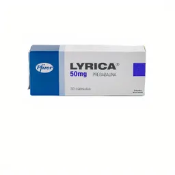 Lyrica Pfizer 50 Mg 30 Capsulas P 28746