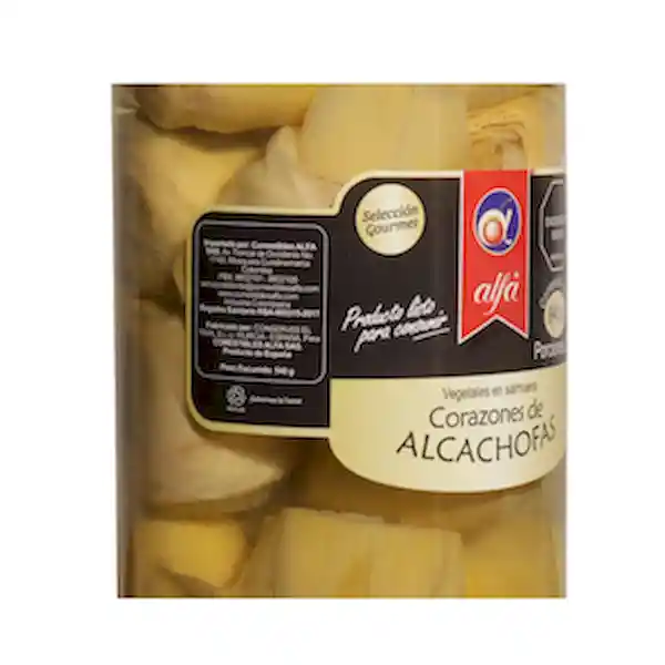 Alfa Corazones de Alcachofas