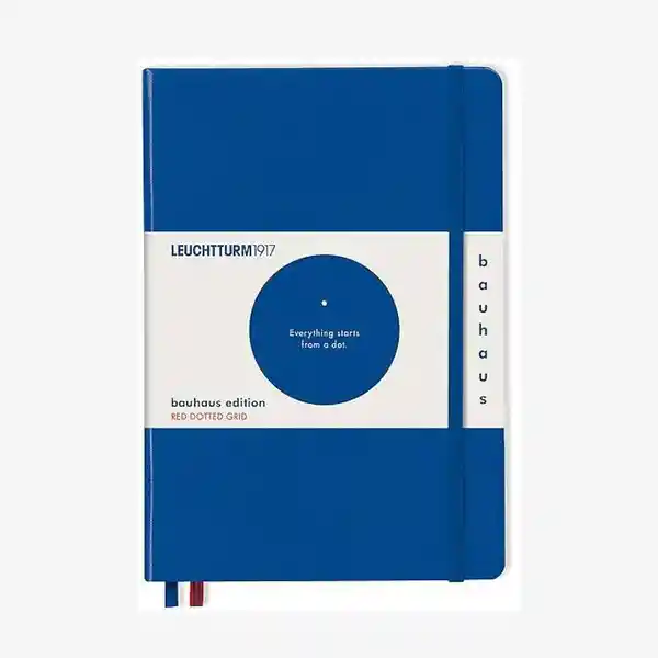 Leuchtturm1917 Cuaderno Grande Puntos Azul Hc