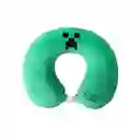 Almohada de Viaje Para el Cuello Espuma Minecraft Verde Miniso