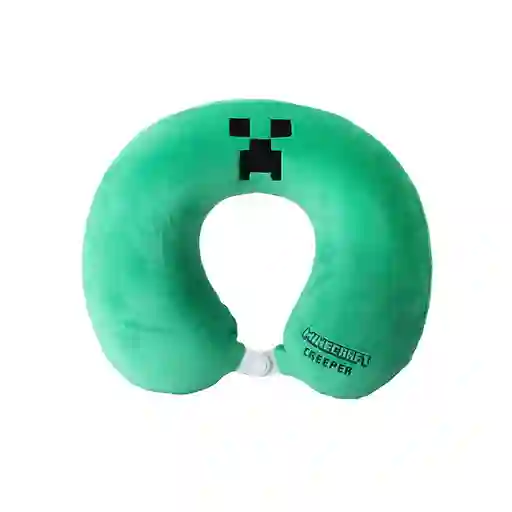 Almohada de Viaje Para el Cuello Espuma Minecraft Verde Miniso