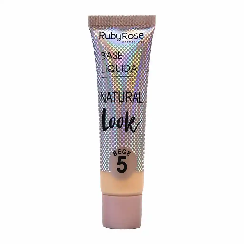 Ruby Ross Base Liquida Natural Look Beige 5 Ref G2 29 mL