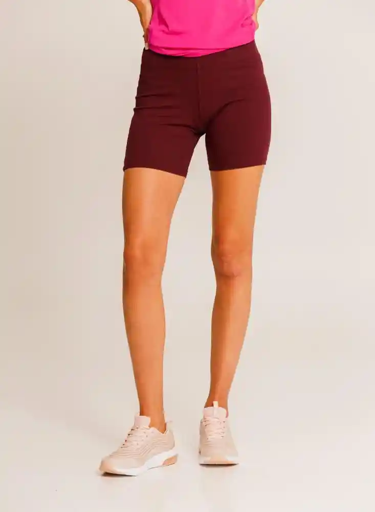 Ciclista Mujer L-vinotinto