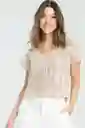 Blusa Tejida Brillo