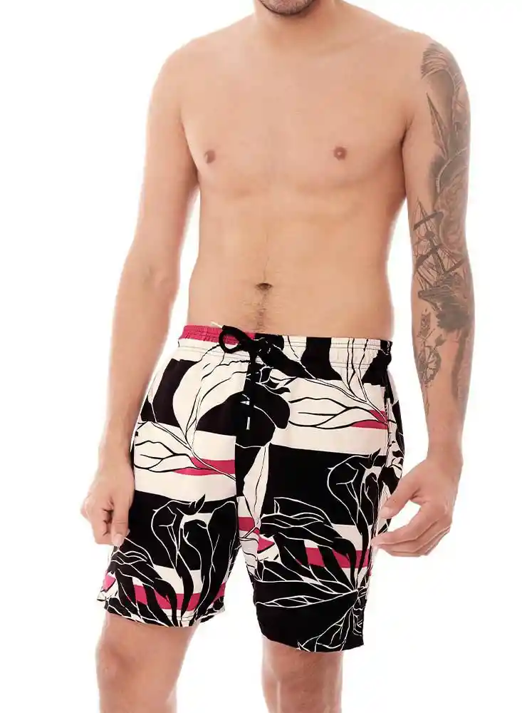 Pantaloneta de Baño Hombre M-estampado