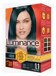 Luminance Tinte para Cabello en Crema Tono 1.11 Negro Azul