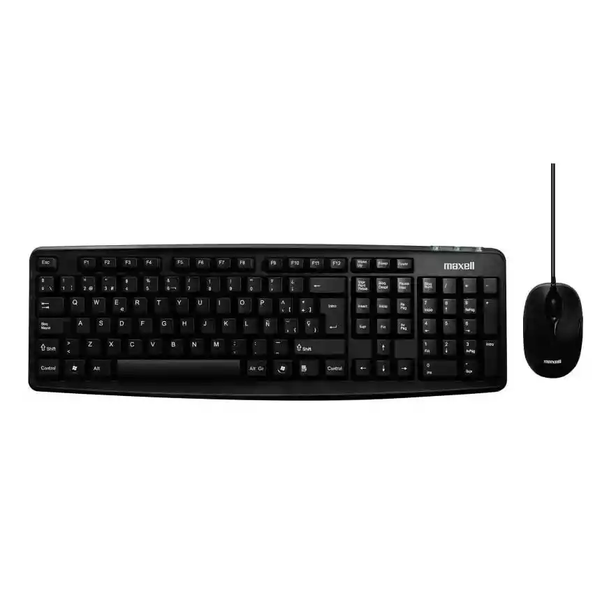 Maxell Set Wrkbc-10 Usb Teclado/Mouse