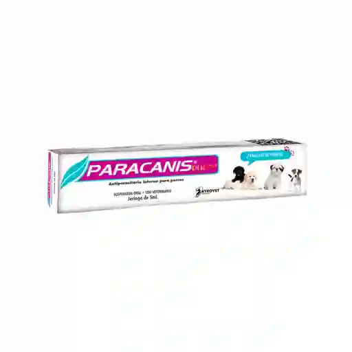 Paracanis Puppy Antiparasitario Interno para Perros Cachorros (80 mg)