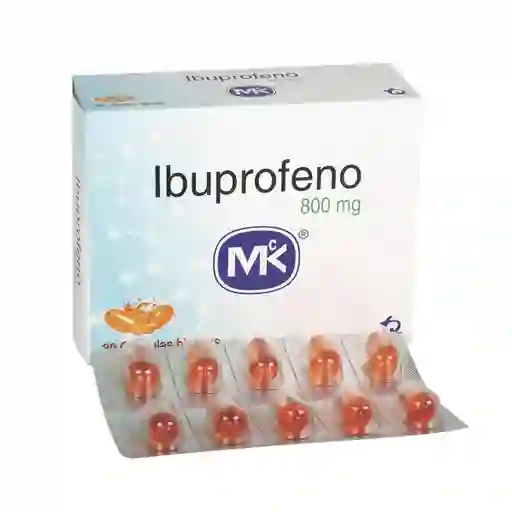 Ibuprofeno 800 Mg Cápsula Blanda Tecnoquímicas
