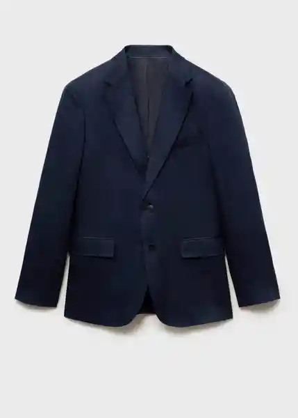 Blazer Americana Amalfi Navy Talla 50 Hombre Mango