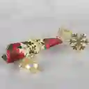 Set Aros Servilleta Snowflake Ambiente Gourmet
