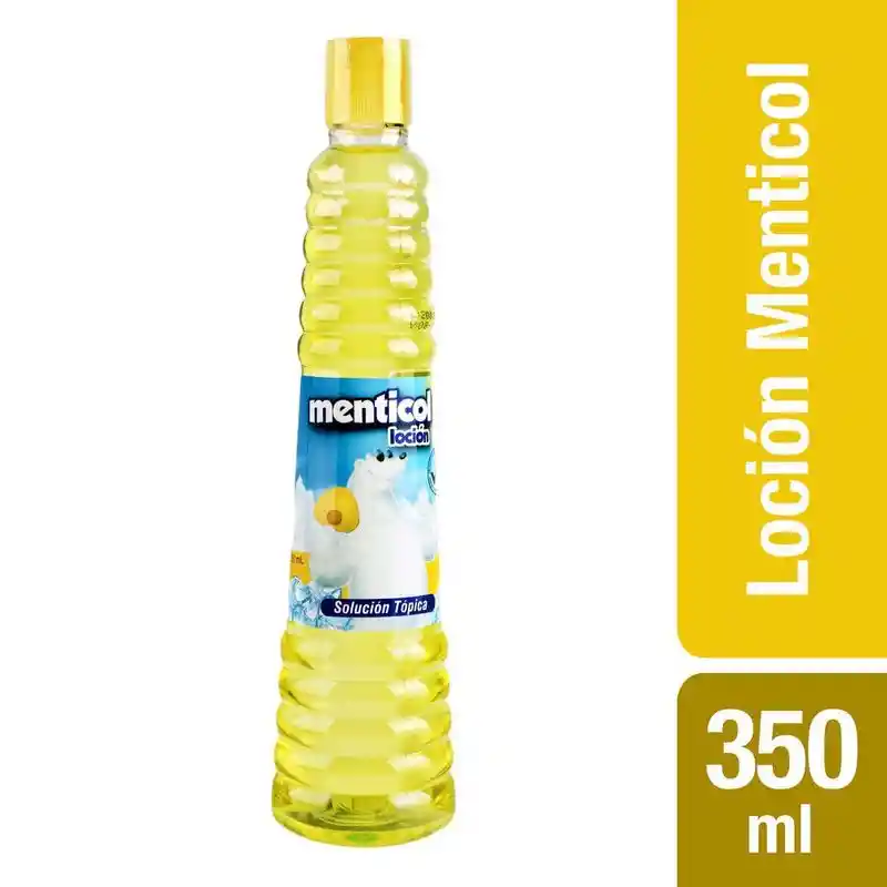 Menticol Loción Amarilla.