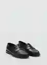 Zapatos Luisa Negro Talla 38 Mujer Mango