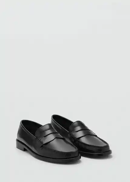 Zapatos Luisa Negro Talla 38 Mujer Mango