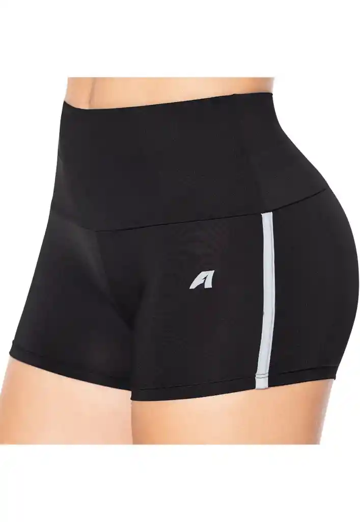 Short Para Mujer Negro Fi