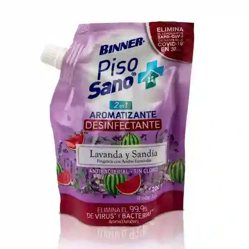 Desinf Pisos Doypack Lav Sand Binner