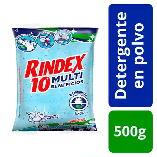 Rindex Regular Bicardonato Limon Detergente Multiusoen Polvo