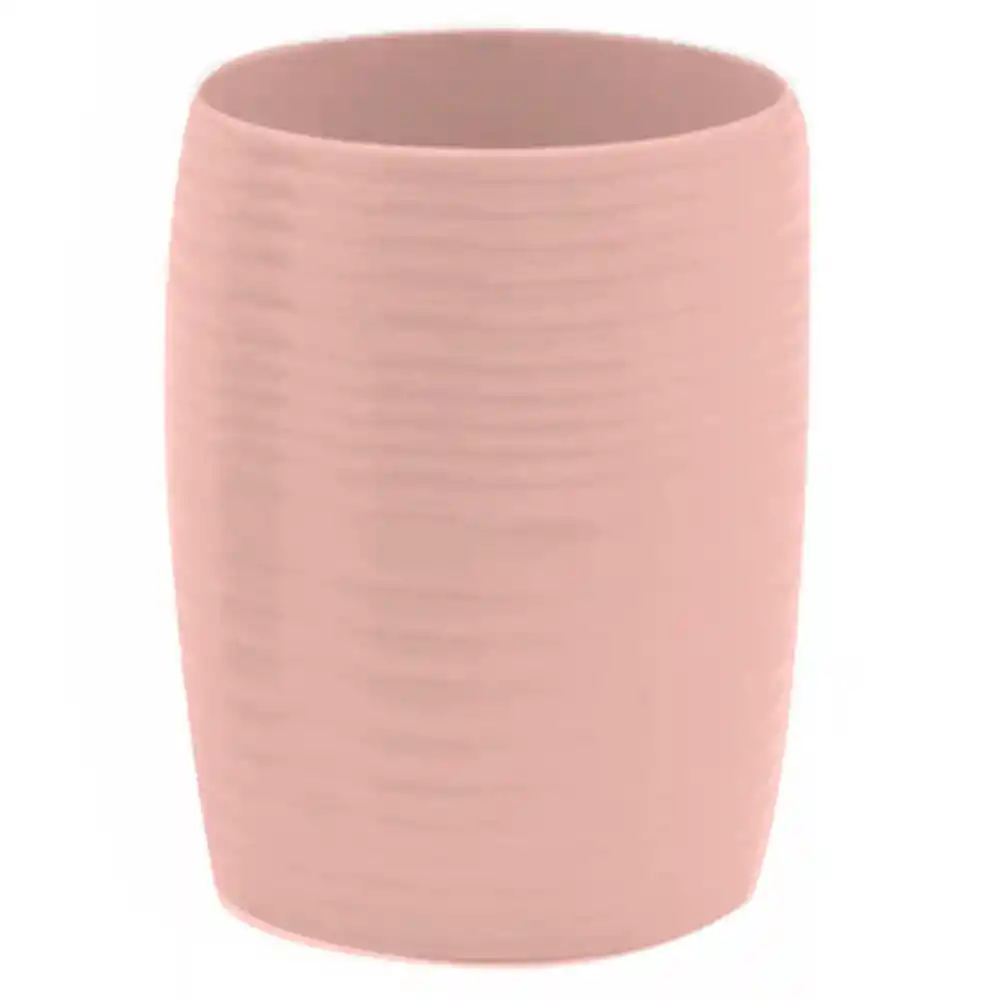 Portacepillos Ondas Rosado Krea