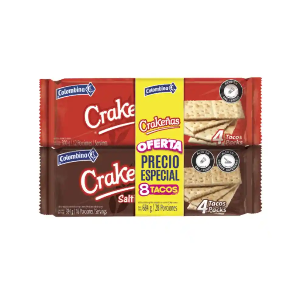 Of Crakeñas Trad+int 8 Tacos Crakenas