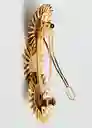 Diadema Solet Oro Talla 99 Mujer Mango