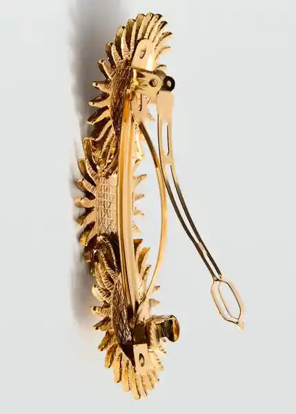 Diadema Solet Oro Talla 99 Mujer Mango