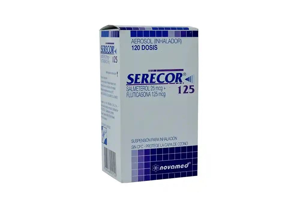 Serecor Suspensión para Inhalación Salmeterol (25 mcg) / Fluticasona (125 mcg)