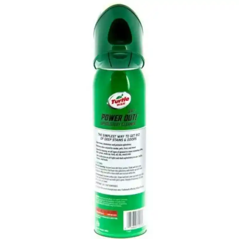 Limpiador de Tapicería Turtle Wax Eliminador de Olores 18 Onzas Sku 08980. Sku 074660102466