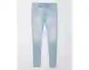 Jean Athletic Skinny Hombre Azul Talla 33 x 32 American Eagle