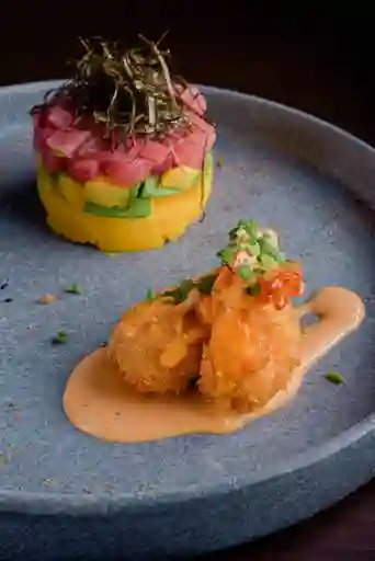 Atún y Langostinos