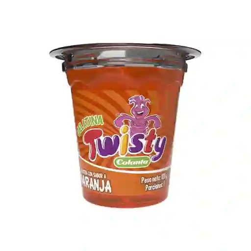 Gelatina Twisty Naranja x 120 g