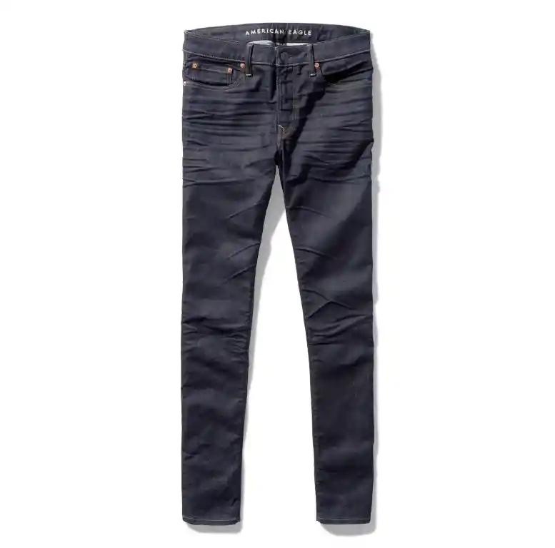 Jean Slim Straight Azul Talla 31 X 30 Hombre American Eagle