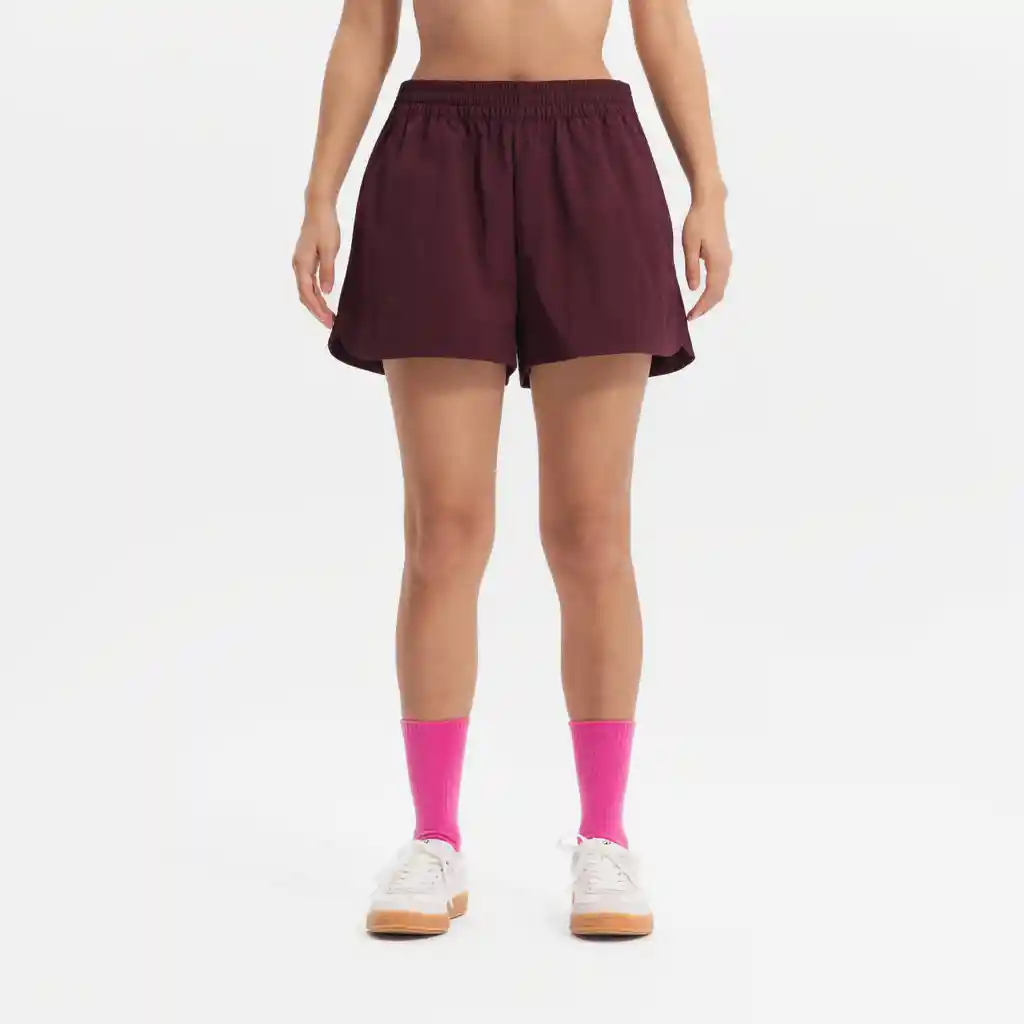 Shorts Sportswear Para Mujer Elementals - Vinotinto