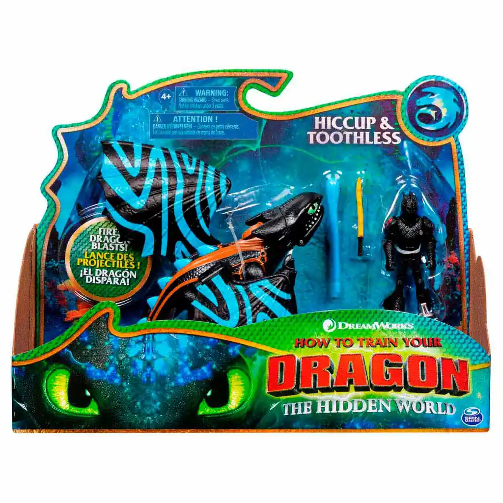 Boing Toys Httyd 3 Dragn Y Vikingo Surt. 1 U