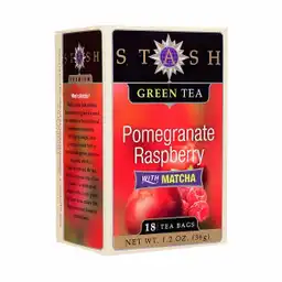 Stash Té Verde con Granada Frambuesa y Matcha Caja