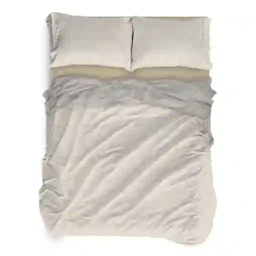 J.cama Microfibra Cannon King Silea Beige