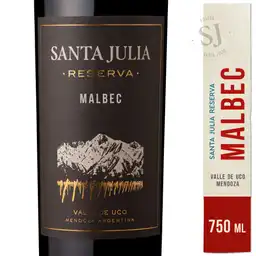 Santa Julia Vino Tinto Reserva Malbec