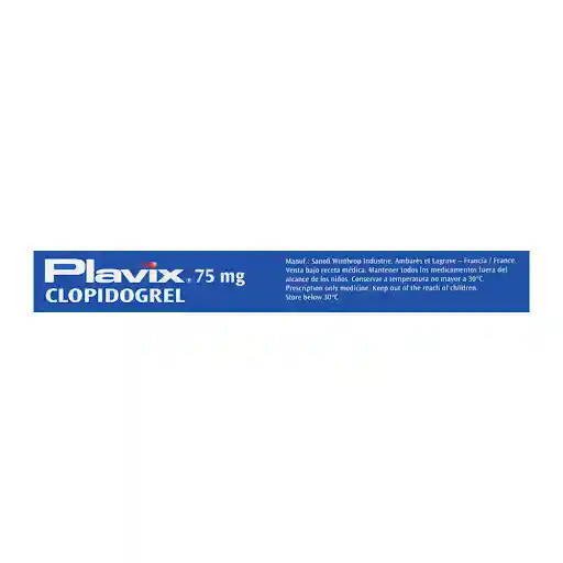 Plavix (75 mg) 28 Comprimidos