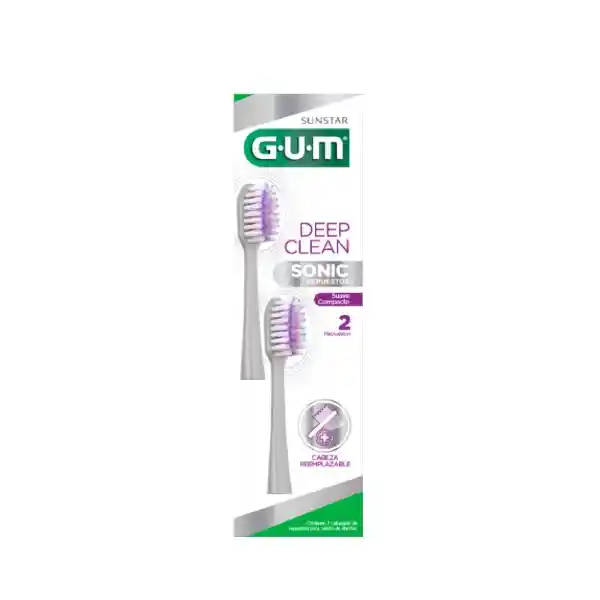 Gum Repuesto Cepillo Dental Deep Clean Sonic 