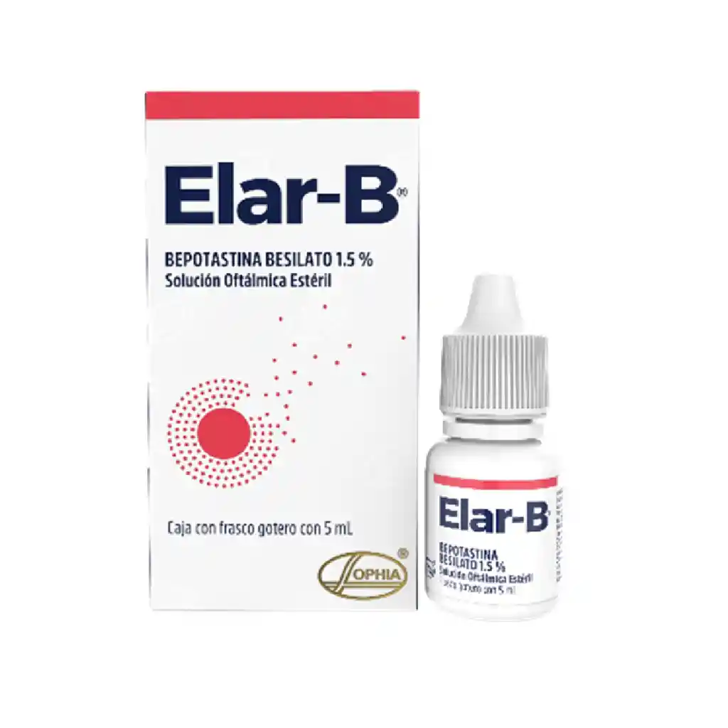 Elar-b Bepotastina 1.5% Oftamilco