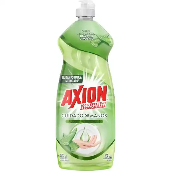 Axion Lavaplatos Líquido Aloe y Vitamina E 640 mL