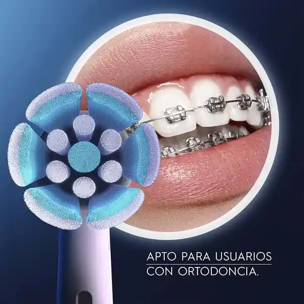 Oral-B iO Ultimate Care Cabezal Redondo de Repuesto para Cepillo Eléctrico 2 Unidades