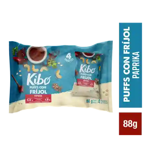 Kibo Puffs Frijol Con Paprika