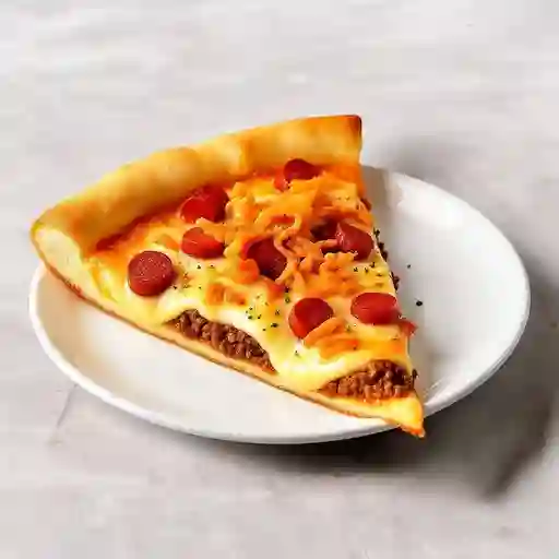 Porción de Pizza de la Montaña