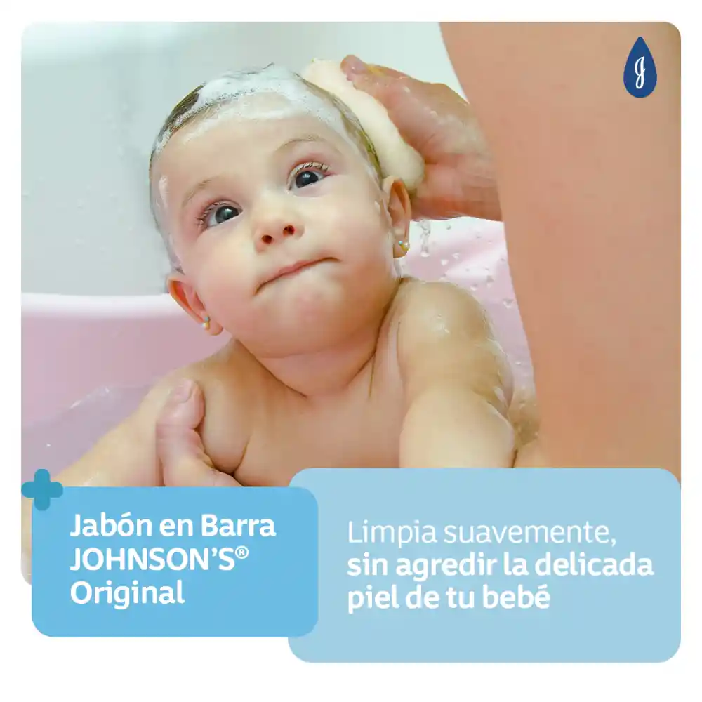 Johnson's Baby Pack Jabón en Barra Cremoso Bebé Original